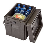 Cool Box Insulated Cooler Boxes with a handle for Camping Campervan Caravan Chilled Food & Drink Cambro EPPBEVCV