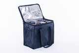 *T31CH6 Delivery Bag for Drinks - Hot or Cold Beverage Carrier with foam insert for 6 cups