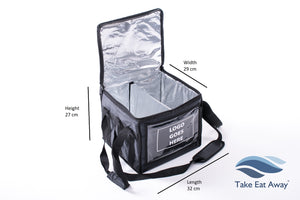 Insulated Chilled Food Cool Bag with divider - 24 Litres Customise with Logo or Branding C161
