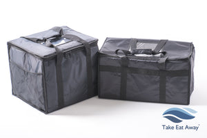 *CC6 Thermal Food Delivery Bags- 2 Bags- Insulated Hot/Cold Deliveries Bags T8/T17