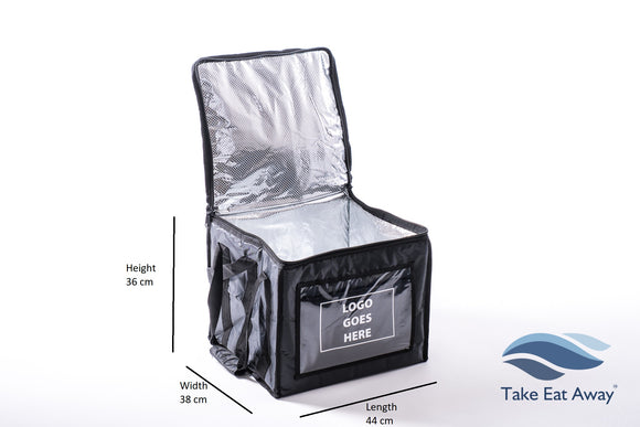 Insulated Cool Bag with plastic sleeve - Customise with Logo or Branding 51 Litres C171
